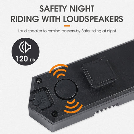 WEST BIKING Bicycle Remote Control Tail Light With Horn Tone - DealBuddy