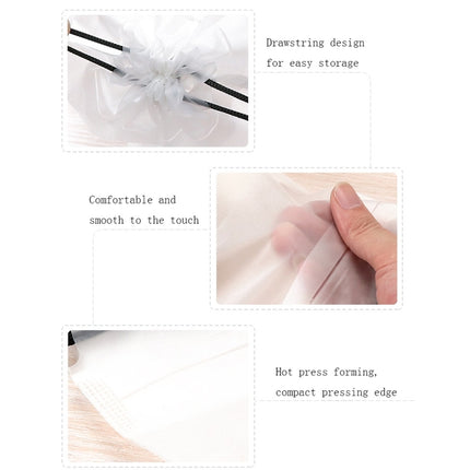 50 PCS PE Drawstring Bag Waterproof And Dustproof Storage Bag