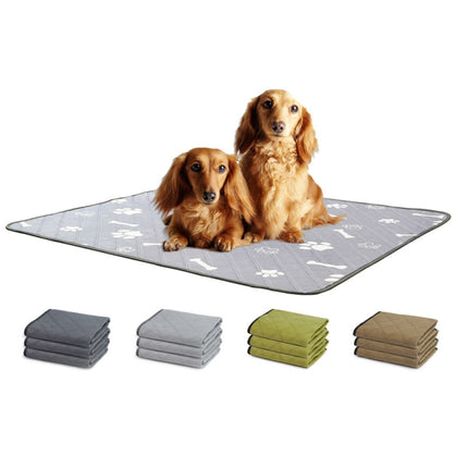 OBL0014 Can Water Wash Dog Urine Pad, Size:, S (Brown), M (Brown), L (Brown), S (Deep Gray), M (Deep Gray), L (Deep Gray)