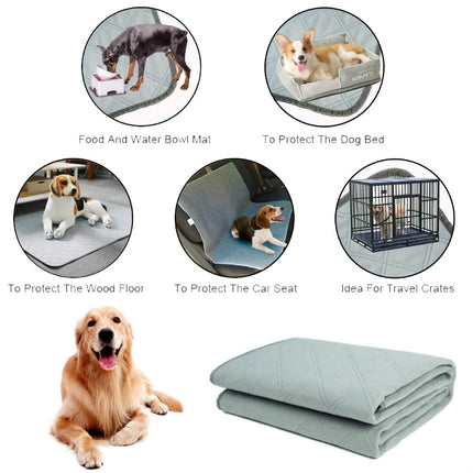 OBL0014 Can Water Wash Dog Urine Pad, Size:, S (Brown), M (Brown), L (Brown), S (Deep Gray), M (Deep Gray), L (Deep Gray)