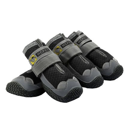 4 PCS / Set HCPET Dog Shoes Breathable Net Dog Shoes, No.1 4cm, No.2 4.5cm, No.3 5cm, No.4 5.5cm, No.5 6cm, No.6 6.5cm, No.7 7cm, No.8 7.5cm - DealBuddy