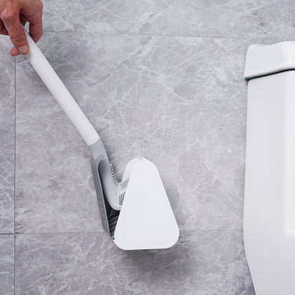 Golf Toilet Brush With Self-Opening And Closing Water-Proof Base