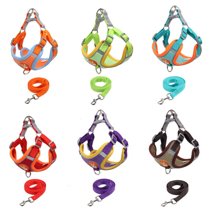 BL-867 Pet Chest Straps Reflective Dog Traction Rope, Size:, S, M, L, XL - DealBuddy