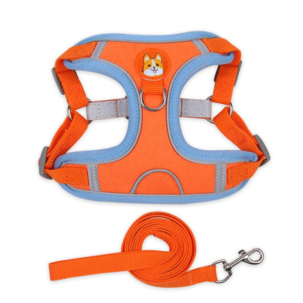 BL-867 Pet Chest Straps Reflective Dog Traction Rope, Size:, S, M, L, XL - DealBuddy