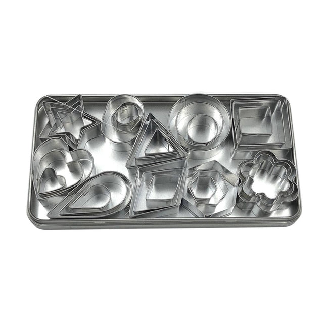 Stainless Steel Biscuit Mold, 30 PCS / Set, 27 PCS / Set - DealBuddy