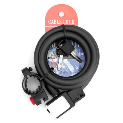 BG-0518 Mountain Bike Portable Anti-Theft Bold Cable Lock, Length: - DealBuddy