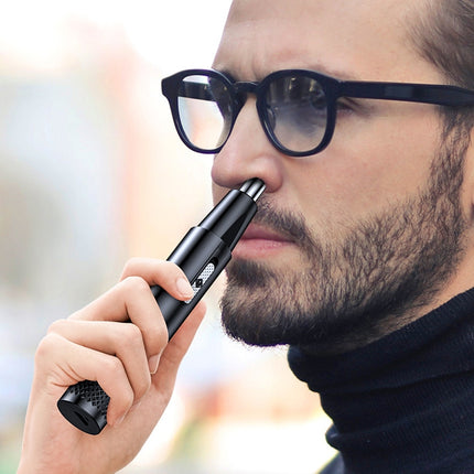 YD-112 Electric Nasal Hair Cutting Shear, Style:, Nose Hair Device+Shaver - DealBuddy