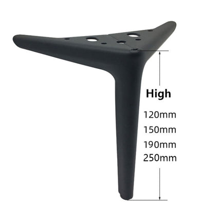 LH-XY-0010 Sofa Cabinet Metal Leg Furniture Leg, Height:, 12cm, 15cm, 19cm, 25cm, 12cm Matte Black, 15cm Matte Black, 12cm Brushed Blue), 15cm Brushed Blue), 19cm Matte Black, 19cm Brushed Blue), 25cm Brushed Blue), 25cm Matte Black - DealBuddy