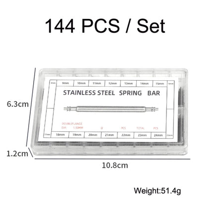 8-25mm Strap Connecting Shaft Stainless Steel Watch Spring Bar