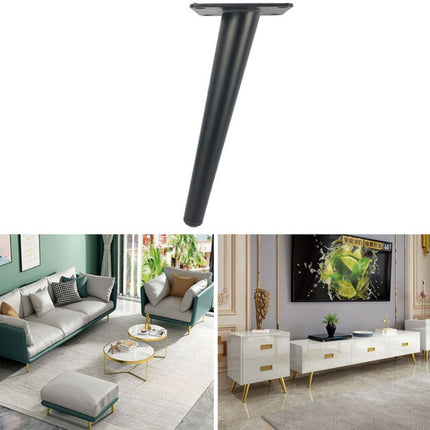 LH-ZT-0001 Cone Round Tube Furniture Support Legs, Style: