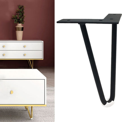 LH-S0006 Metal Furniture Support Legs, Height:, 12cm, 15cm, 18cm, 20cm, 25cm, 30cm, 60cm - DealBuddy