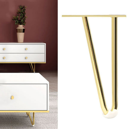 LH-S0006 Metal Furniture Support Legs, Height:, 12cm, 15cm, 18cm, 20cm, 25cm, 30cm, 60cm - DealBuddy