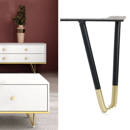 LH-S0006 Metal Furniture Support Legs, Height:, 12cm, 15cm, 18cm, 20cm, 25cm, 30cm, 60cm - DealBuddy