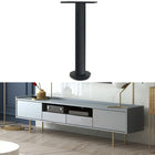 LH-TJ003 Adjustable Stainless Steel Round Tube Furniture Legs, Height: