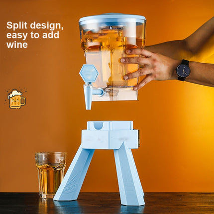 3L Wine Cannon Bar Beer Barrel With Faucet Coke Barrel Container, Coke Barrel Container( Blue), Coke Barrel Container(White), Coke Barrel Container( Green) - DealBuddy