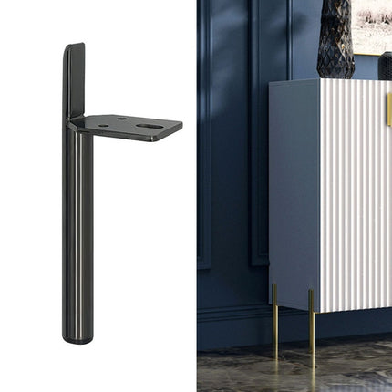 LH-D012-01 Cylindrical Metal Furniture Support Legs, Height:, 13cm, 15cm, 18cm, 20cm - DealBuddy