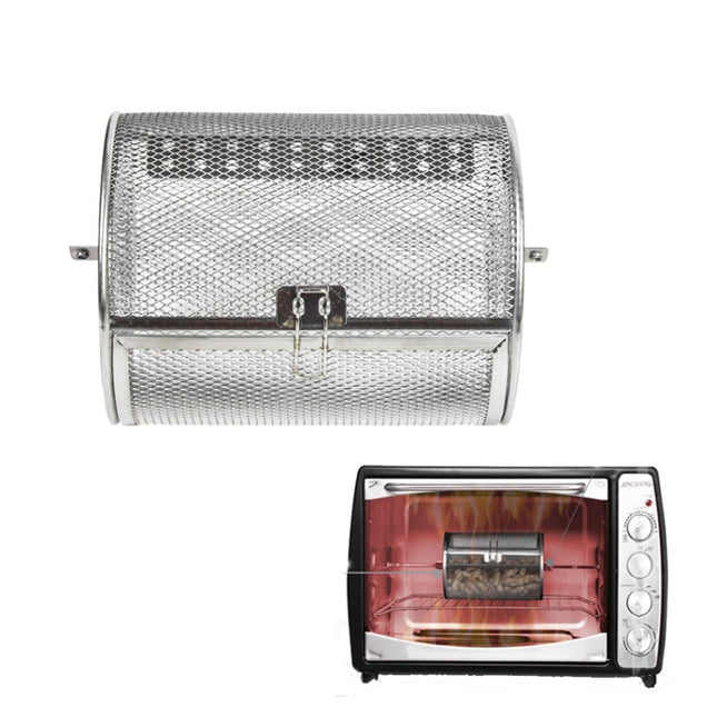Stainless Steel Roasting Cage Oven Peanut Chestnut Cage, A Type 12 x18cm, B Type 14 x18cm, C Type 12 x 23cm, D Type 14 x 23cm - DealBuddy