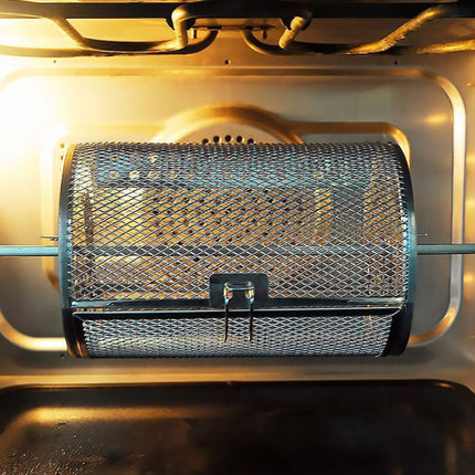 Stainless Steel Roasting Cage Oven Peanut Chestnut Cage, A Type 12 x18cm, B Type 14 x18cm, C Type 12 x 23cm, D Type 14 x 23cm - DealBuddy