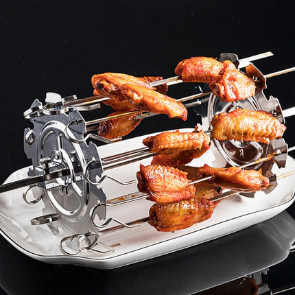 Air Fryer Electric Oven Lamb Skewer Grill, Long 25cm, Short 20cm - DealBuddy