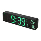 6625D LED Digital Alarm Clock Luminous Desktop Timer Temperature Display Alarm Clock