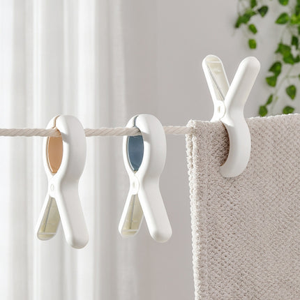 Household Plastic Windproof Sheet Fixed Clothespin Hanger Clip
