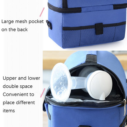 Double Insulation Bag Breast Milk Fresh Bag Bottle Mummy Bag, Mummy Bag(Black), Mummy Bag(Royal Blue), Mummy Bag(Rose Red), Mummy Bag(Red), Mummy Bag(Wine Red), Mummy Bag(Grey) - DealBuddy