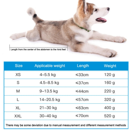 I-008 Anti-chafing Pet Paralysis Protection Bag, XS, XL, XXL - DealBuddy