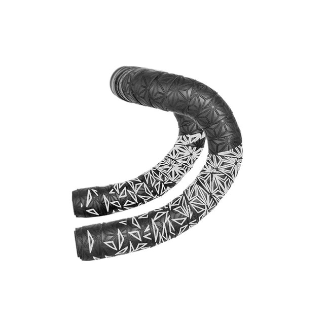 JH085 Chrysanthemum Pattern Shock Absorption Gradient Color Bicycle Handlebar - DealBuddy