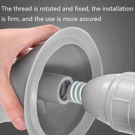 Vacuum High Pressure Toilet Dredge, Style: