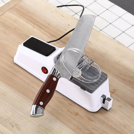 JJ-1 Kitchen Electric Double Sided Knife Sharpener - DealBuddy