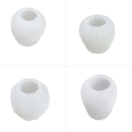 Scented Candle Silicone Mold DIY Handmade Soap Mold, Sector - DealBuddy