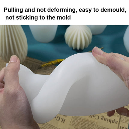 Scented Candle Silicone Mold DIY Handmade Soap Mold, Sector - DealBuddy