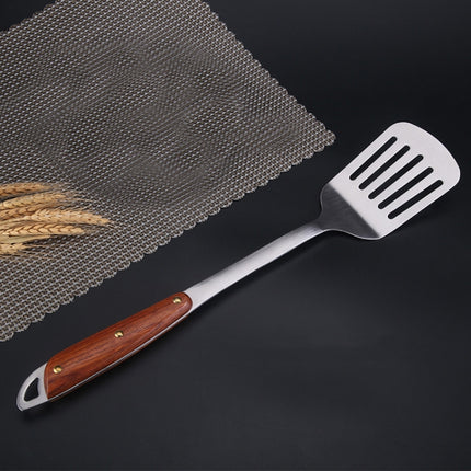 304 Stainless Steel Wooden Handle Kitchenware Home Kitchen Equipment, Style:
