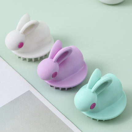 Cute Rabbit Shaped Silicone Shampoo Brush