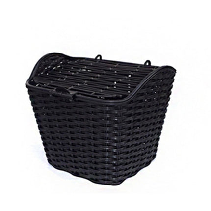 Bicycle Waterproof Basket with Cover Front Handlebar Bike Basket - DealBuddy