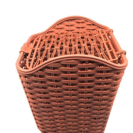 Bicycle Waterproof Basket with Cover Front Handlebar Bike Basket - DealBuddy