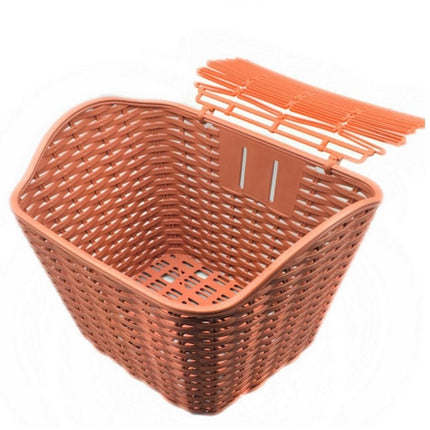 Bicycle Waterproof Basket with Cover Front Handlebar Bike Basket - DealBuddy