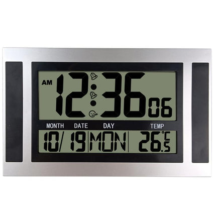 Large Screen LCD Wall Clock Minimalist Electronic Alarm Clock