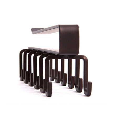 Hole-free Hanging Cup Holder Clip-type Double-row  Hook Frame
