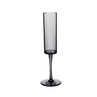 165ml Household Acrylic Champagne Glasses, Black, Transparent - DealBuddy