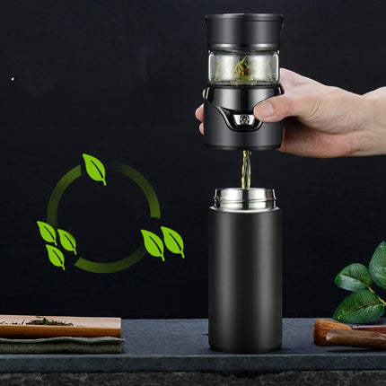 101-500ML Insulation Cup Tea Water Separation Tea Cup,Style:, Stainless Steel  Black, Stainless Steel  Coffee, Stainless Steel  Gray, Black+Gift Box, Coffee+Gift Box, Gray+Gift Box, Glass Black+Gift Box, Glass Coffee+Gift Box, Glass Gray+Gift Box      ... - DealBuddy