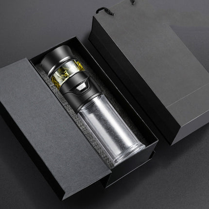 101-500ML Insulation Cup Tea Water Separation Tea Cup,Style:, Stainless Steel  Black, Stainless Steel  Coffee, Stainless Steel  Gray, Black+Gift Box, Coffee+Gift Box, Gray+Gift Box, Glass Black+Gift Box, Glass Coffee+Gift Box, Glass Gray+Gift Box      ... - DealBuddy