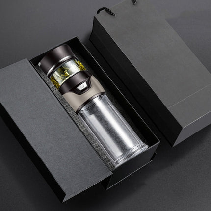 101-500ML Insulation Cup Tea Water Separation Tea Cup,Style:, Stainless Steel  Black, Stainless Steel  Coffee, Stainless Steel  Gray, Black+Gift Box, Coffee+Gift Box, Gray+Gift Box, Glass Black+Gift Box, Glass Coffee+Gift Box, Glass Gray+Gift Box      ... - DealBuddy