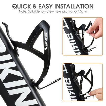 WEST BIKING Bicycle Aluminum Beverage Bottle Holder - DealBuddy