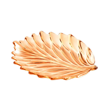 Acrylic Leaf Shape Fruit Tray and Shelf, Style:, Dish (Transparent), Dish (Blue), Dish (Amber), Dish (Purple), Shelf (Golden), Shelf (Black) - DealBuddy