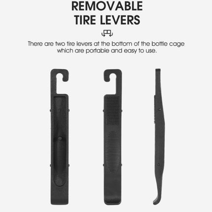 WEST BIKING Bicycle Multifunctional Bottle Cage Tire Lever Tool Box - DealBuddy