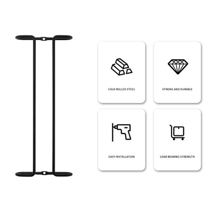 Simple Single-Row Red Wine Cup Inverted Rack
