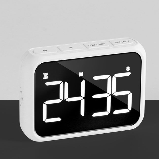 Rechargeable Large Screen LCD Electronic Timing Reminder Alarm Clock Kitchen Baking Timer - DealBuddy