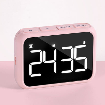 Rechargeable Large Screen LCD Electronic Timing Reminder Alarm Clock Kitchen Baking Timer - DealBuddy