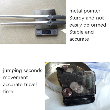 M002 Night Light DIY Digital Wall Clock Living Room Decoration Silent Clock